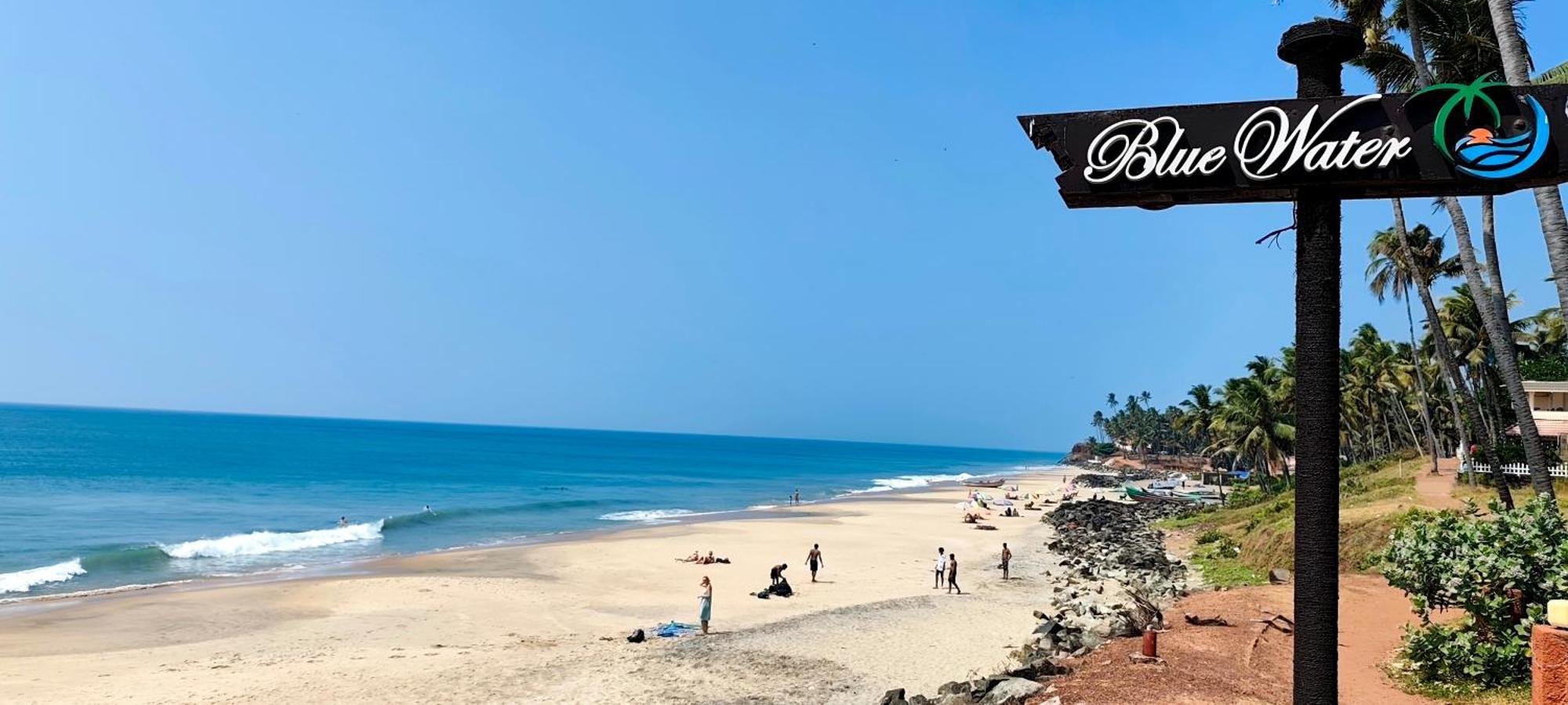 Blue Water Beach Resort Varkala Exterior photo